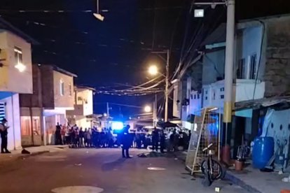 Policía investiga los hechos violentos