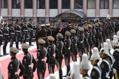 Ingreso de Mónica Palencia, ministra del interior