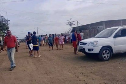 Los pobladores quedaron consternados ante el incidente.