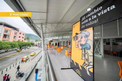 Fue pintado en una pared del conocido Mercadazo.