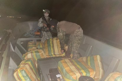 Había 470 kilos de marihuana.