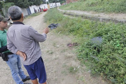 Los vecinos contaron que en el sitio se registró otro hecho violento.