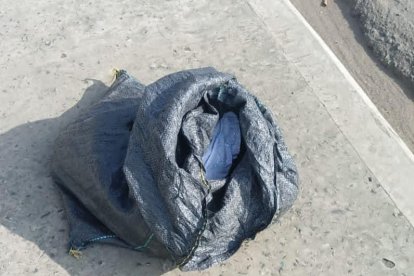 Aquí fueron halladas las partes.