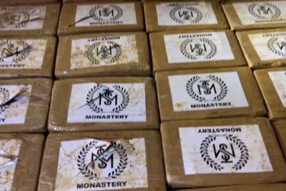 La droga decomisada.