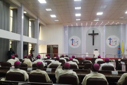 Referencial. Así luce una reunión de obispos