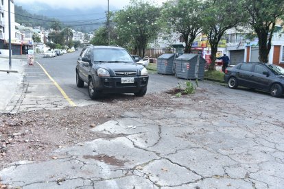 En el sitio ya se han producido daños anteriormente, incluso en el mismo lugar.