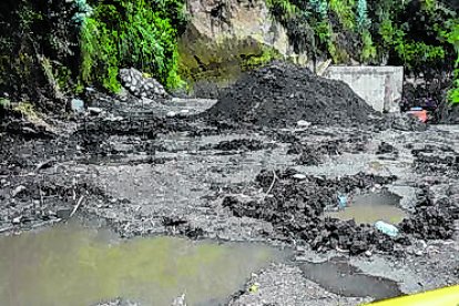 En La Comuna han pedido atención para evitar desgracias.