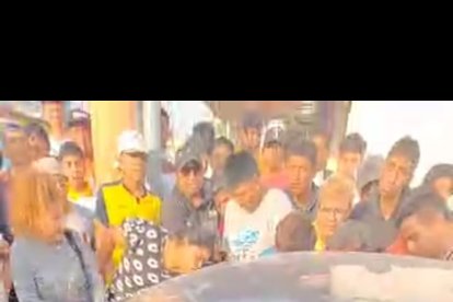 La víctima fue llevada al Hospital Básico, donde se comprobó su muerte.