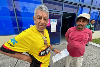 Teodoro Mera no recibió el descuento en su planilla, como lo esperaba.