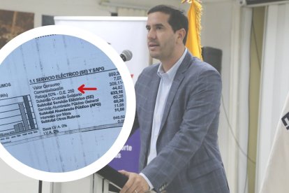 Así se reflejará el descuento ofrecido por el presidente Daniel Noboa y luego ratificado por el ministro Roberto Luque (foto).