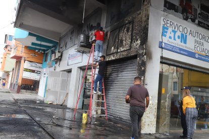 Vehículos resultaron con daños por el hecho