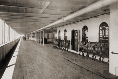 Pasillos del Titanic.