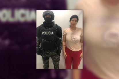 Verónica Narcisa Briones Zambrano fue detenida el jueves 30 de mayo de 2024, en Manta, provincia de Manabí.