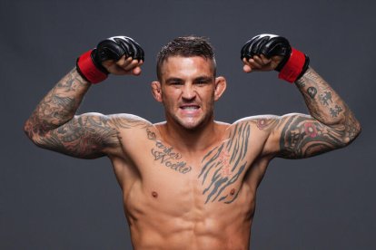 Dustin Porier fue campeón interino de peso ligero de UFC.