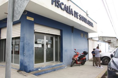 Hubo tristeza en la Fiscalía de Santa Elena tras el asesinato del funcionario.