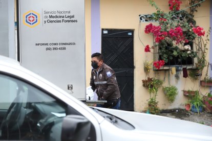 Medicina Legal hizo el levantamiento de cadáver.