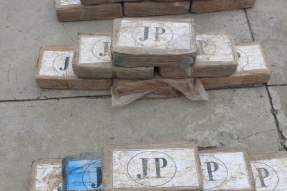 La droga decomisada.