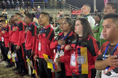 Las Olimpiadas Especiales se realizan en Manta.