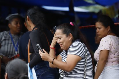Las personas estaban nerviosas por el tiroteo.