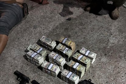 Lo incautado en Esmeraldas.