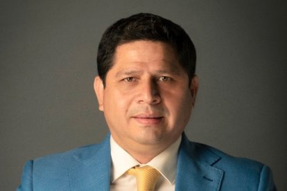 Danilo Palacios, ministro de Agricultura y Minas.