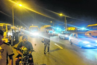El hecho ocurrió en este tramo de la vía Yaguachi-Durán.