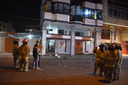 Videos de seguridad, muestran la magnitud de la explosión