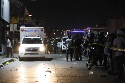 Las personas se sorprendieron por el tiroteo.