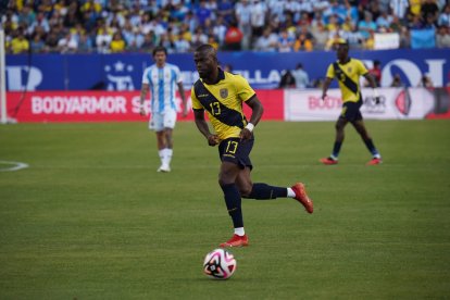 Enner Valencia es la llave del gol en la selección de Ecuador.