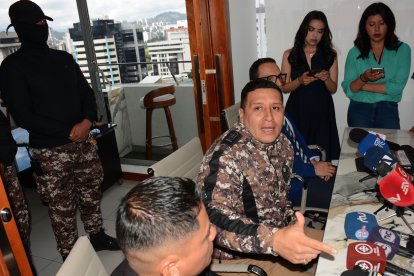 Representantes de los guías penitenciarios exigieron a las autoridades que les den recursos para poder trabajar seguros.