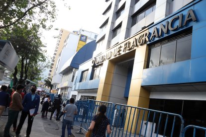 La audiencia en contra de la sospechosa se realizó en la Unidad Judicial de La Mariscal, en el centro norte de Quito.