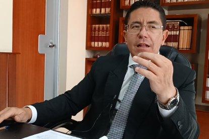 Juan Carlos Salazar, abogado de la familia de la víctima.