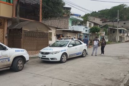 Miembros de la Policía Nacional acudieron al sitio.