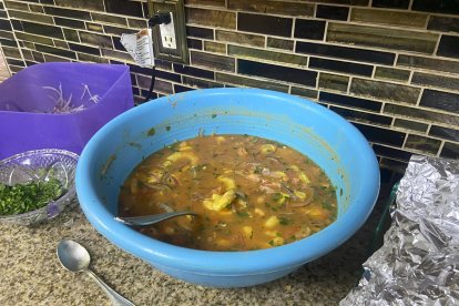 Franklin Curicho también ofrece otros platos típicos ecuatorianos.