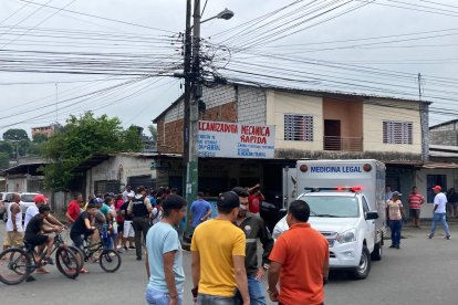 El crimen ocurrió cerca de una vulcanizadora.