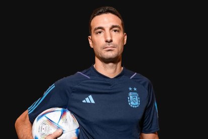 Lionel Scaloni entrenador de la selección Argentina
