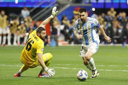 Argentina logró vencer a Canadá.