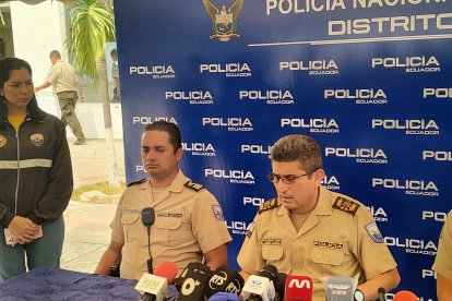 Freddy Sarsoza, director nacional de Investigaciones de la Policía Nacional, expuso sobre los últimos asesinatos.