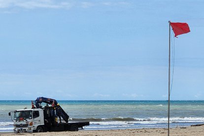 Hay que estar 'mosca' con el color de las banderas.
