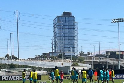 Ecuador volvió a los entrenamientos para su partido ante Jamaica.