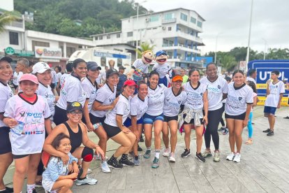 El evento reunió a varias familias