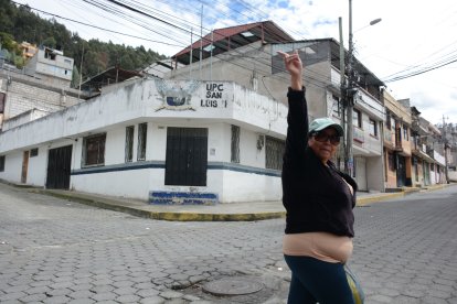 Según los moradores, este retén policial está abandonado desde enero de 2024.