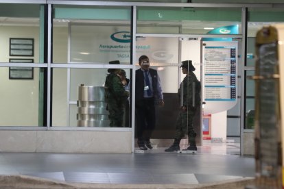 La terminal aérea volvió a sus operaciones.