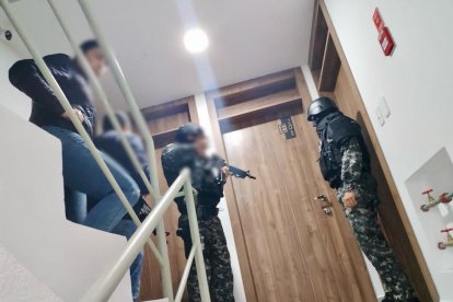 Los agentes ingresaron, pero el despliegue habría sido en vano.