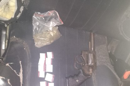 Esta es la evidencia que les encontraron a los sospechosos.