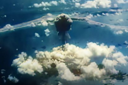 Segunda prueba de Bomba Atómica en el Atolón Bikini