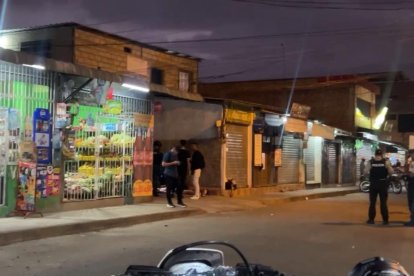 Agentes de Criminalística llegaron a recabar indicios.