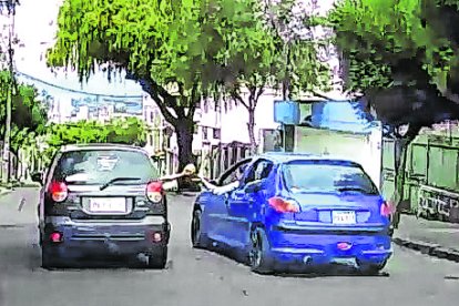 Estas imágenes quedaron plasmadas en un vídeo.