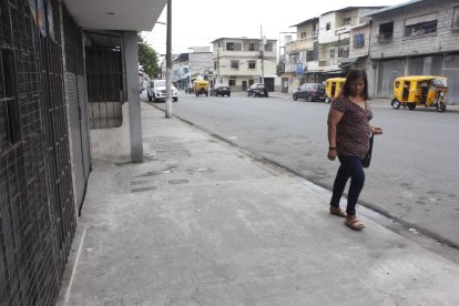 El hecho violento ocurrió en la calle Chambers, en Guayaquil.