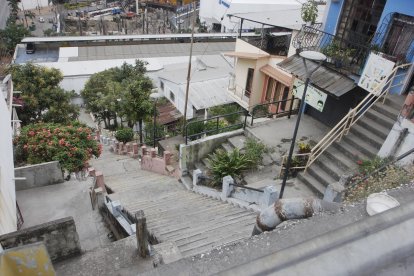 Aquí, en el cerro Santa Ana, ocurrió el crimen.
